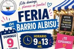 Gran Feria en Barrio Albisu busca  impulsar a emprendedores locales