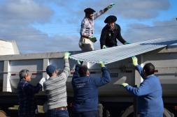 Temporal: Cecoed asistió a 500  viviendas afectadas y entregó 4.500 chapas para reconstrucción