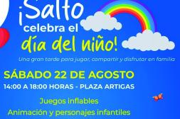 Salto invita a celebrar el Día del  Niño este sábado en Plaza Artigas