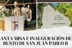 Inaugurarán un busto al Papa Juan  Pablo II en recuerdo a su visita a Salto