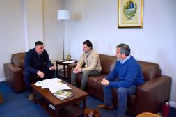 Albisu informó a diputados Constenla y de  Brum sobre situación prevista de “El Niño”