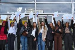 Nueva entrega de títulos  universitarios en la sede Salto