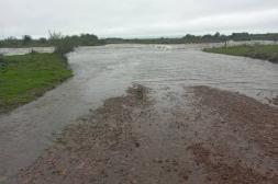 Lluvias dejaron varios pasos crecidos en la zona rural salteña 