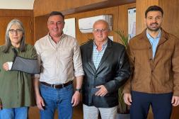 Intendente Albisu planteó ante el MTOP  mejoras en los accesos a la ciudad de Salto
