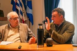 Albisu recibió al ministro Fratti y se  anunciaron medidas a la producción
