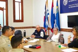 Ulosev-Salto intensifica trabajo en territorio y planifica intervenciones de cara a la Semana de Seguridad Vial