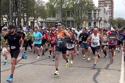 Luis Mendieta y Ayelen Saucedo ganaron la 6ª fecha de Salto Run