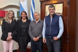 Cónsul Argentina y comercio  impulsan la agenda bilateral