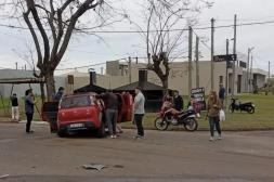 Violenta colisión dejó a conductor heridas de cráneo y a una niña de 6 años lesionada