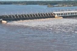 El Puerto de Salto acentuará  descenso con un techo de 10,20