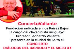 Concierto en Salto sobre  “Barroco y el siglo XX”